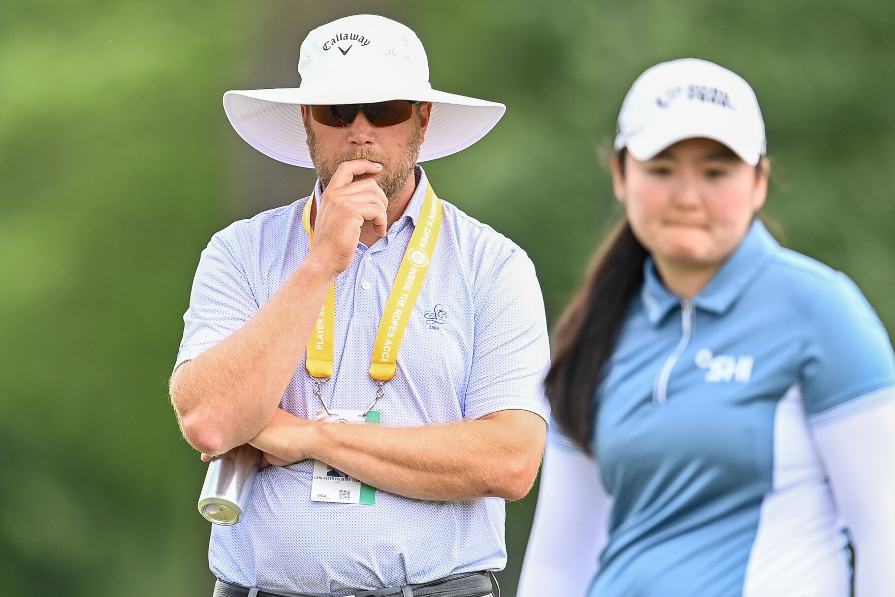 Lancaster Country Club pros walk the US Women's Open course with the world's best